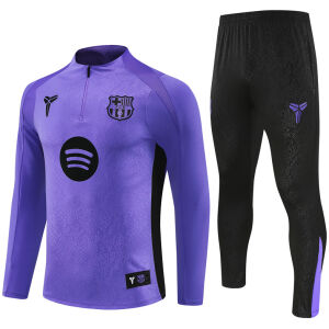 Mens Barcelona Training Suit Purple 2025/26-cheap jerseys