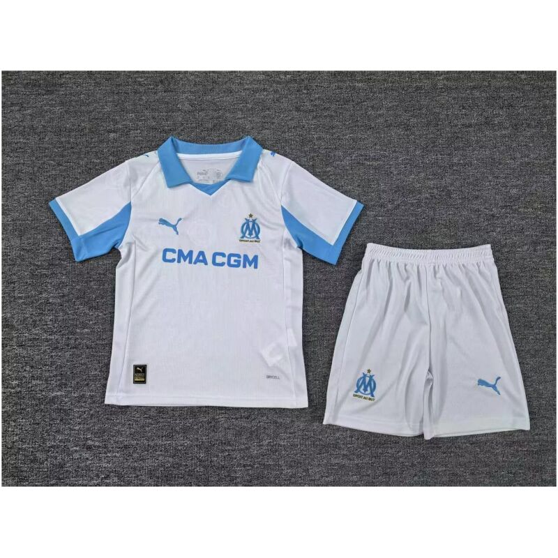 Kids Olympique Marseille Home Jersey 2025/26-cheap jerseys