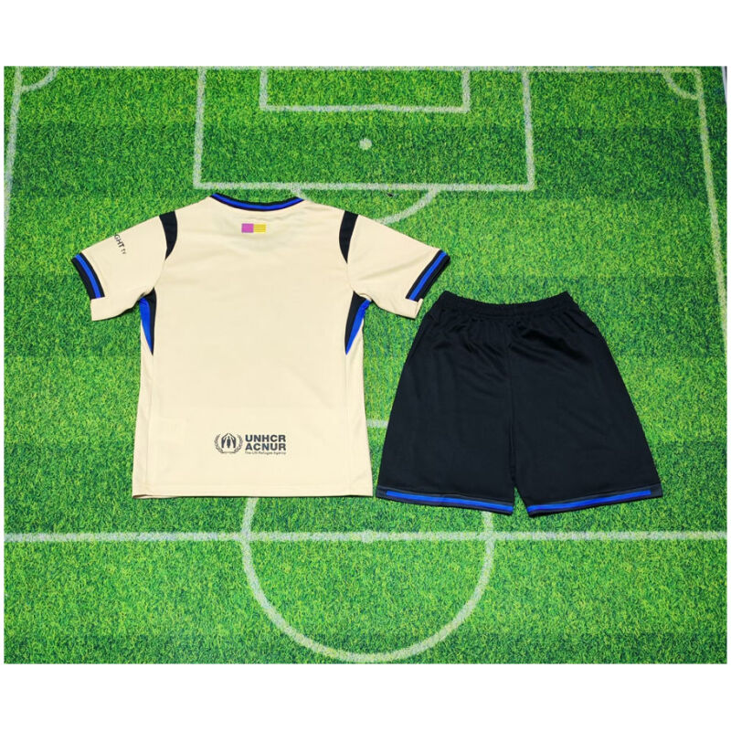 Kids Barcelona Away Jersey 2025/26-cheap jerseys
