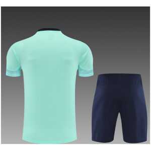 Kids Olympique Marseille Short Training Suit Green 2025/26-cheap jerseys