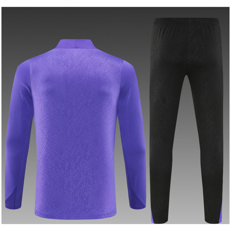 Kids Barcelona Training Suit Purple 2025/26-cheap jerseys