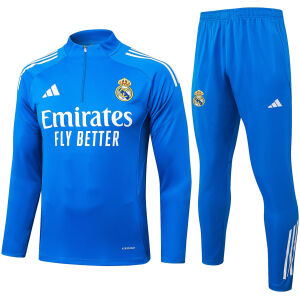 Mens Real Madrid Training Suit Blue 2025/26-cheap jerseys