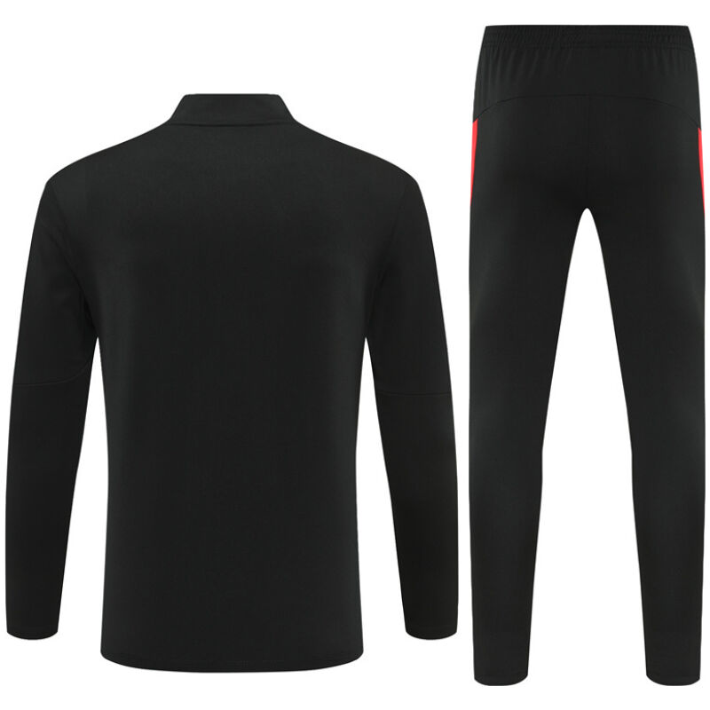 Mens Portugal Training Suit Black 2025-cheap jerseys