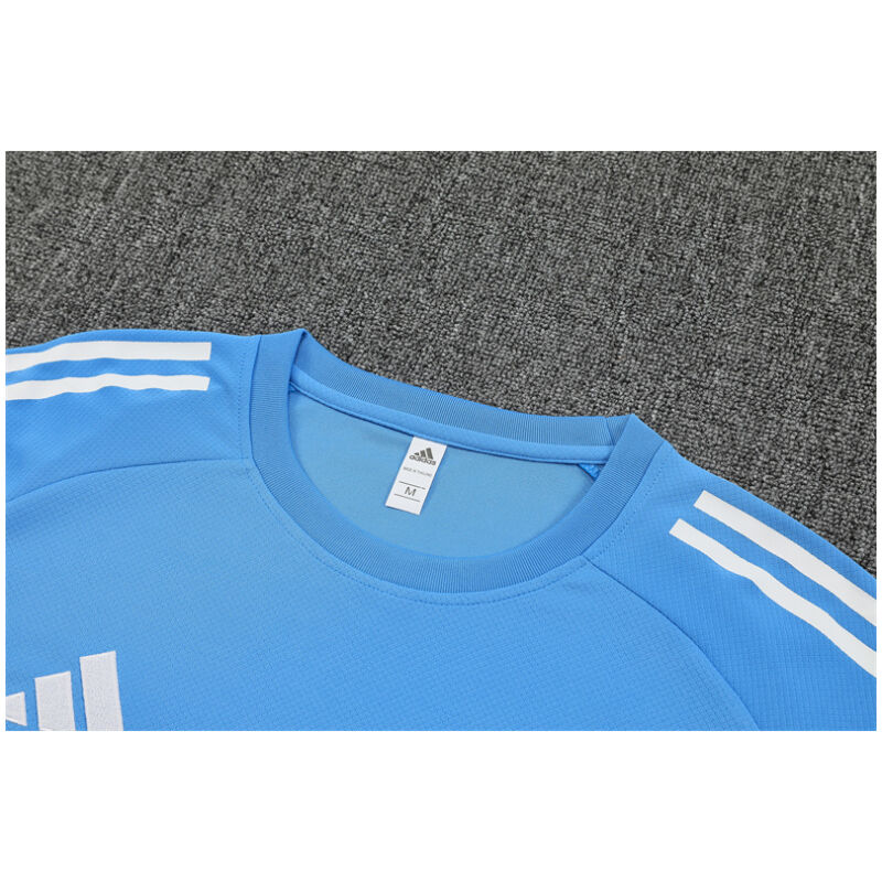 Mens Real Madrid Short Training Suit Blue 2025/26-cheap jerseys