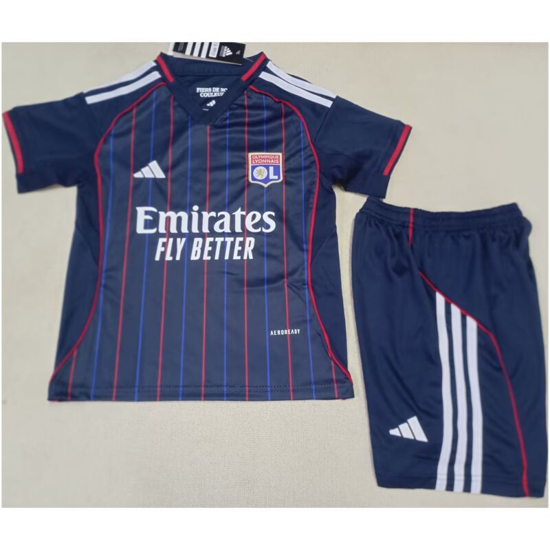 Kids Olympique Lyonnais Away Jersey 2025/26-cheap jerseys