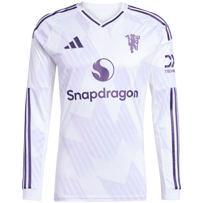 Mens Manchester United  Away Jersey Long Sleeve 2025/26-cheap jerseys