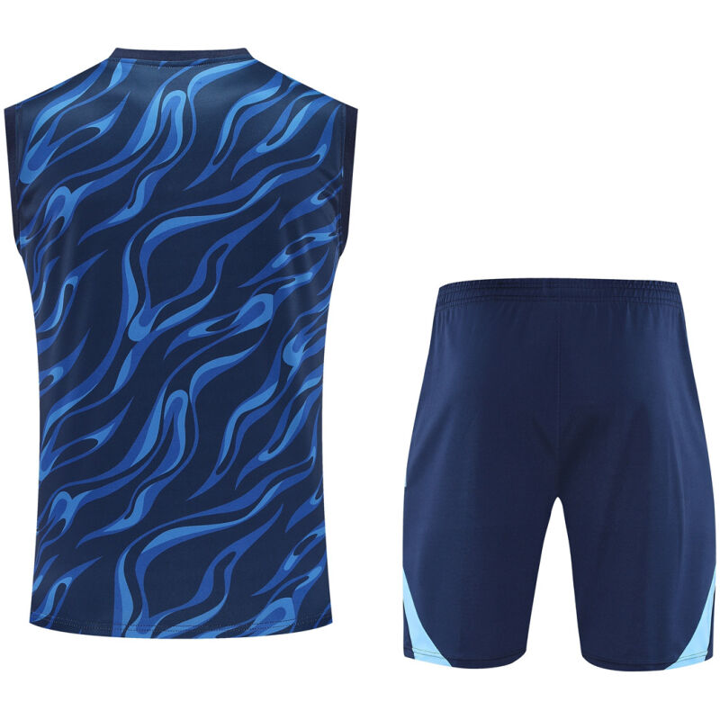 Mens Real Madrid Singlet Suit Royal 2025/26-cheap jerseys