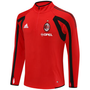Mens AC Milan Retro Training Top Red 2005/06-cheap jerseys