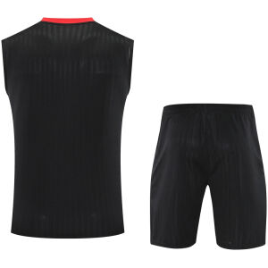 Mens Manchester United Singlet Suit Black 2025/26-cheap jerseys
