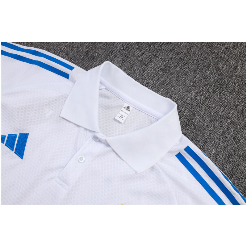 Mens Real Madrid Polo Shirt White II 2025/26-cheap jerseys