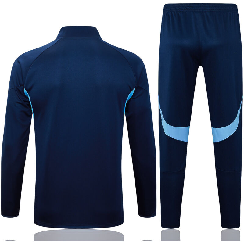 Mens Arsenal Jacket + Pants Training Suit Royal 2025/26-cheap jerseys