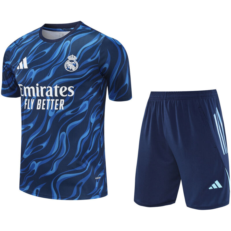 Mens Real Madrid Short Training Suit Royal 2025/26-cheap jerseys