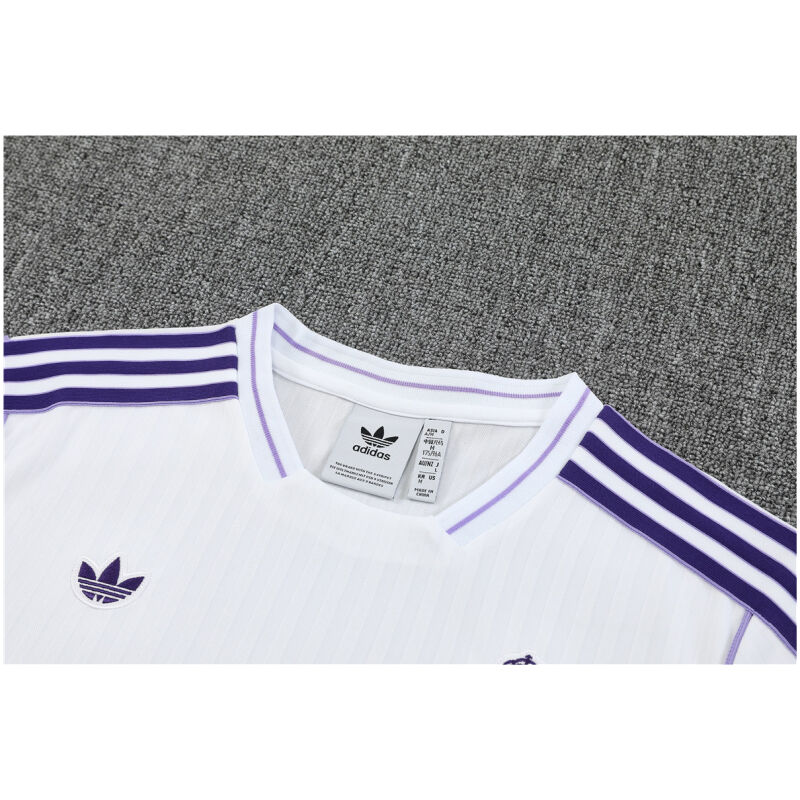Mens Real Madrid Short Training Suit White 2025/26-cheap jerseys