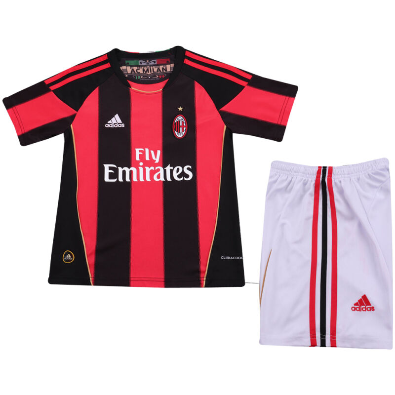 Kids Retro AC Milan Home Jersey 2011/12-cheap jerseys