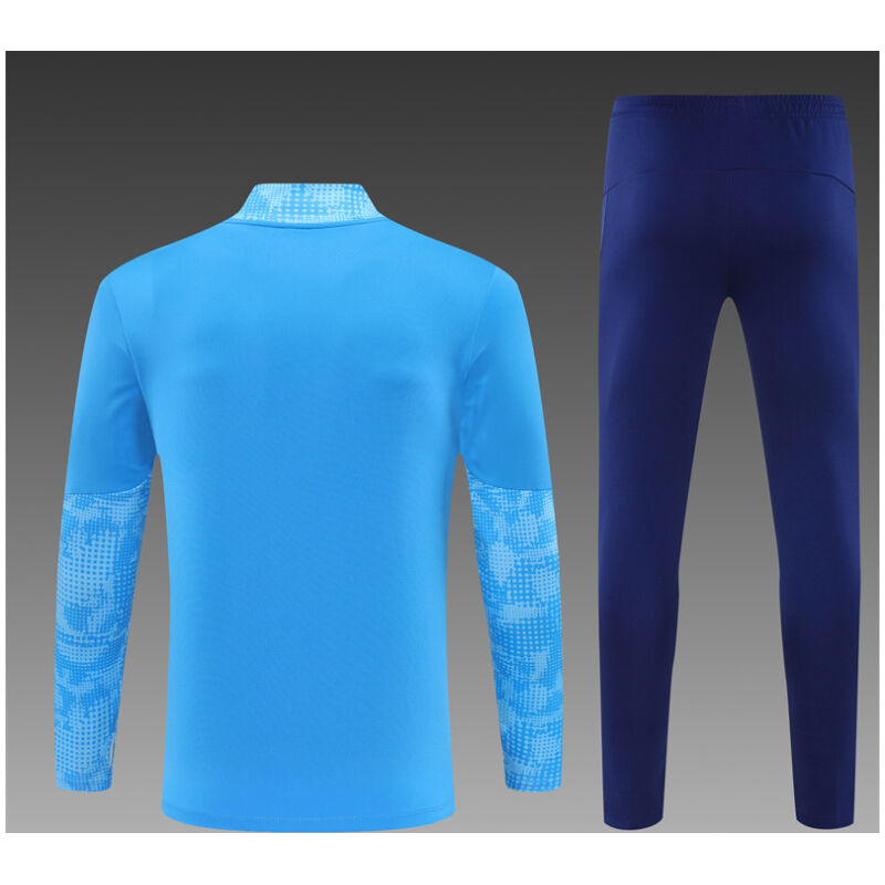Kids Manchester City Training Suit Blue 2025/26-cheap jerseys