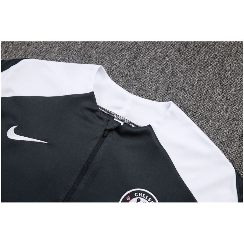 Mens Chelsea Training Suit Dark Grey 2025/26-cheap jerseys