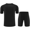Mens Manchester City Short Training Suit Black 2025/26-cheap jerseys