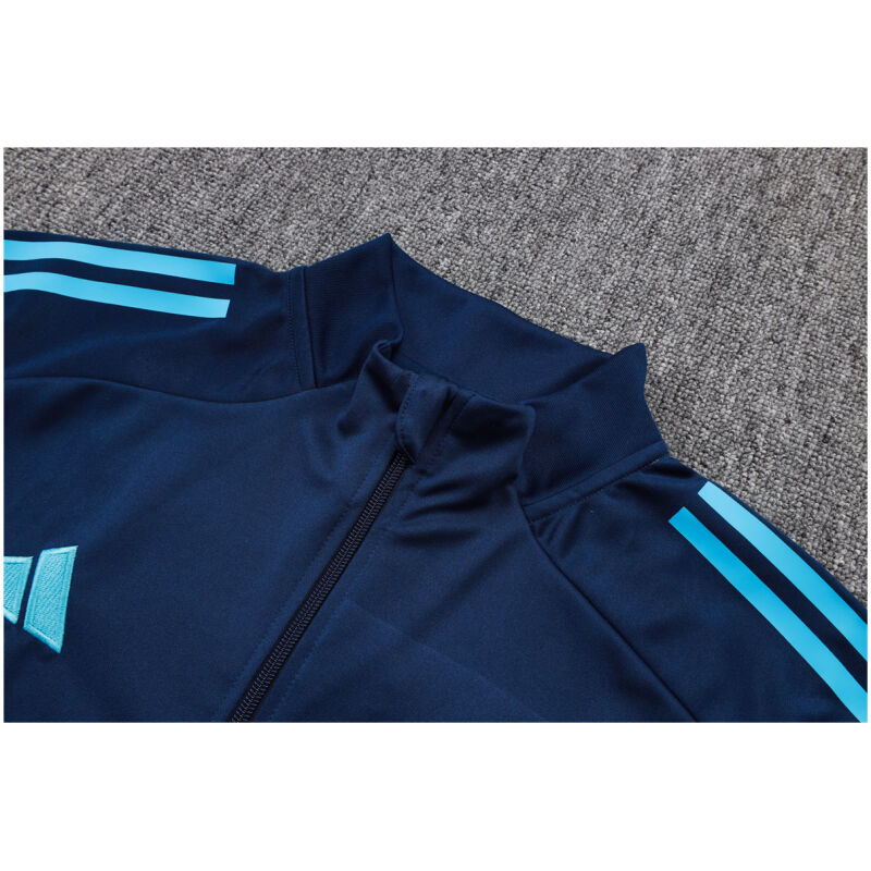 Mens Arsenal Jacket + Pants Training Suit Royal 2025/26-cheap jerseys