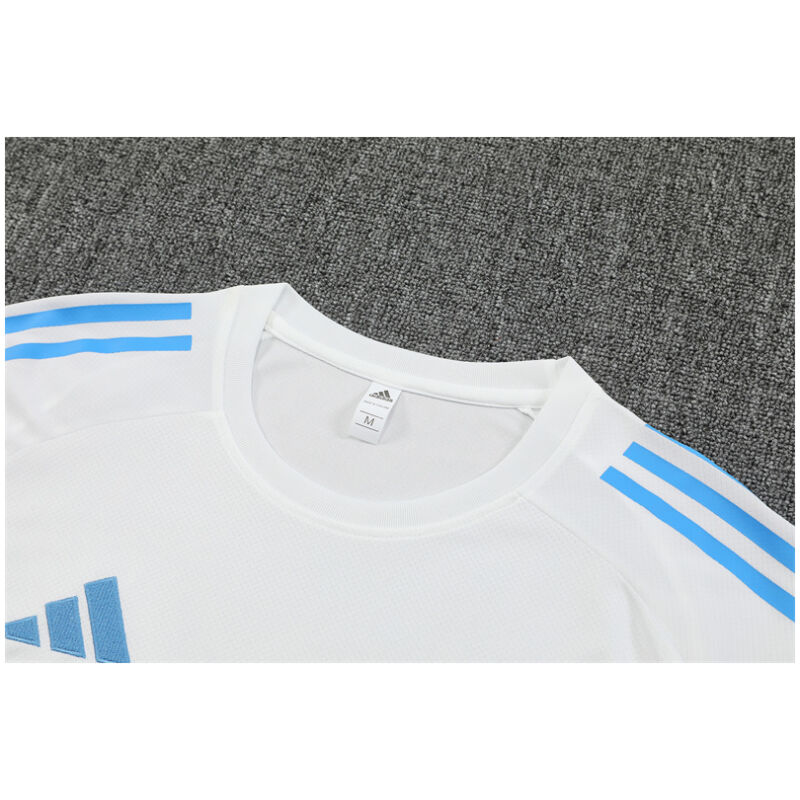 Mens Real Madrid Short Training Suit White 2025/26-cheap jerseys