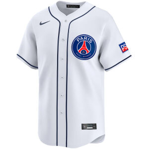 Mens PSG Dri-FIT ADV MLB Limited Jersey White 2025/26-cheap jerseys