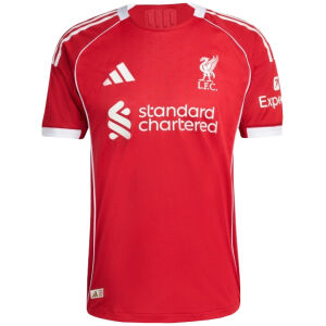 Mens Liverpool Home Authentic Jersey 2025/26 – Match-cheap jerseys