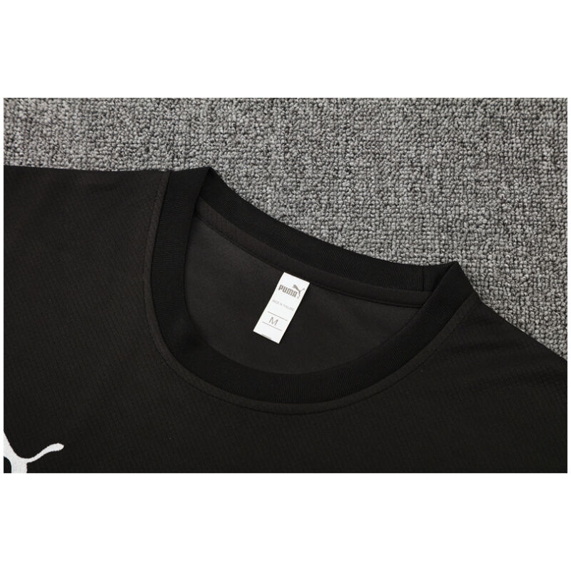 Mens Manchester City Short Training Suit Black 2025/26-cheap jerseys