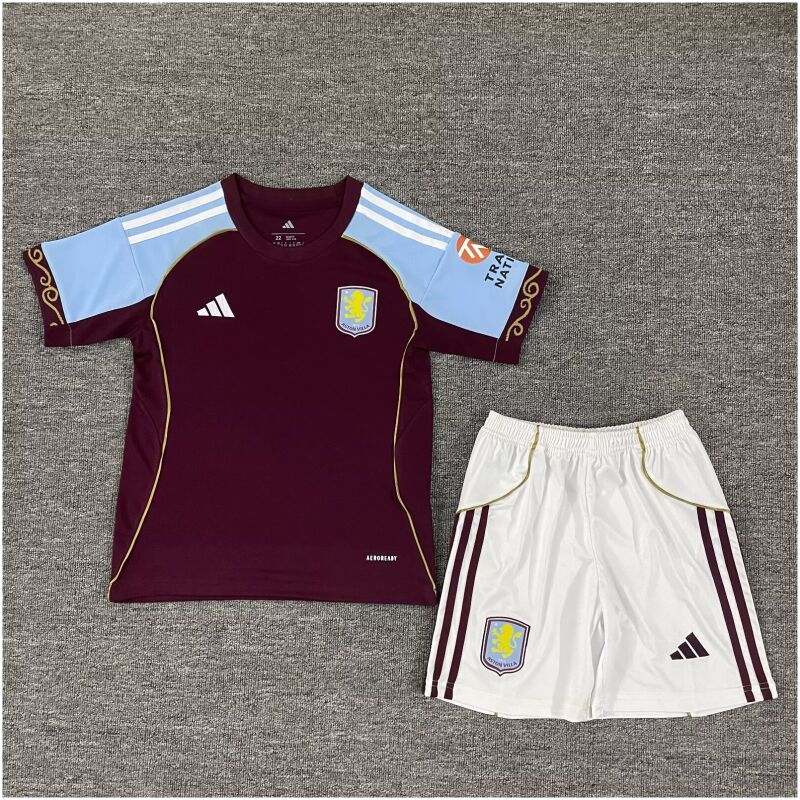 Kids Aston Villa Home Jersey 2025/26-cheap jerseys