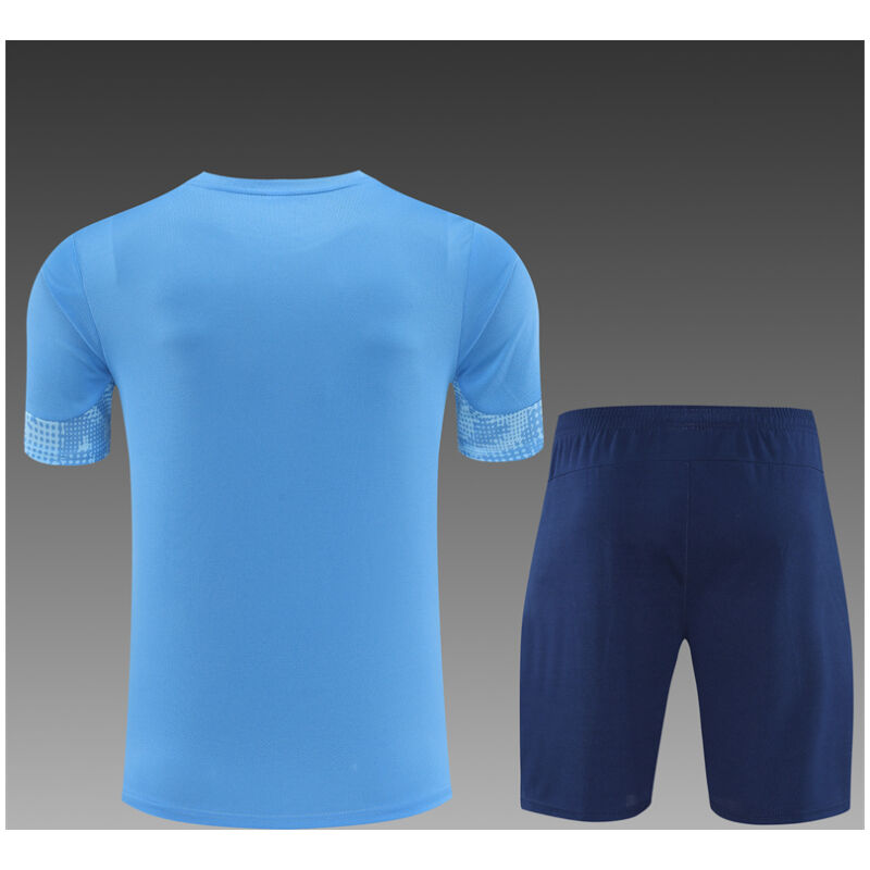 Kids Manchester City Short Training Suit Blue 2025/26-cheap jerseys