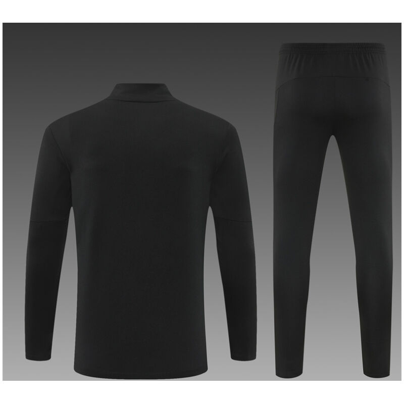 Kids Manchester City Training Suit Black 2025/26-cheap jerseys