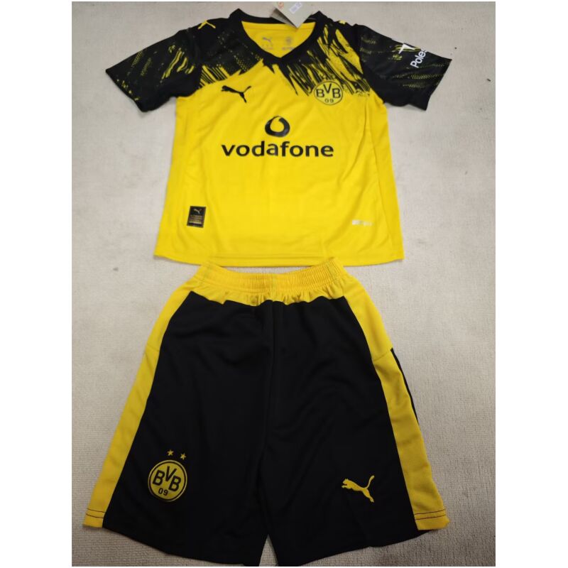 Kids Borussia Dortmund Home Jersey 2025/26-cheap jerseys