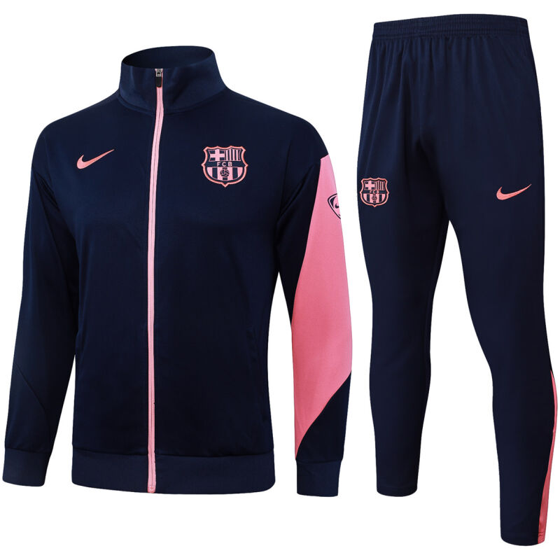 Mens Barcelona Jacket + Pants Training Suit Royal 2025/26-cheap jerseys