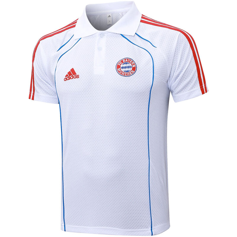 Mens Bayern Munich Polo Shirt White II 2025/26-cheap jerseys