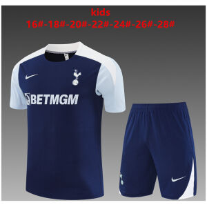 Kids Tottenham Hotspur Short Training Suit Royal 2025/26-cheap jerseys