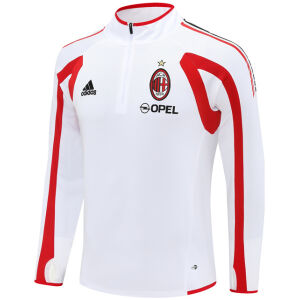 Mens AC Milan Retro Training Top White 2005/06-cheap jerseys