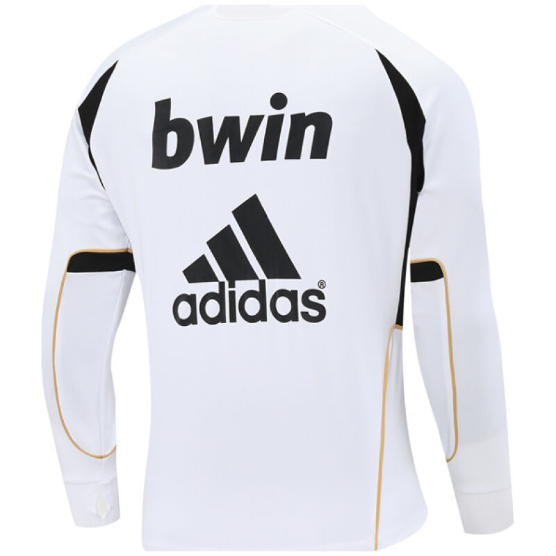Mens Real Madrid Retro Training Top White 2011/12-cheap jerseys