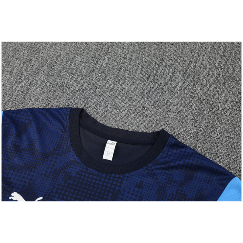 Mens Olympique Marseille Short Training Suit Royal 2025/26-cheap jerseys