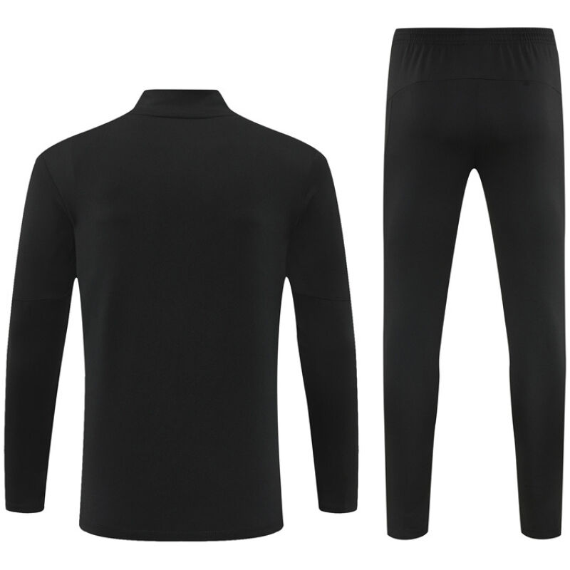 Mens Manchester City Training Suit Black 2025/26-cheap jerseys