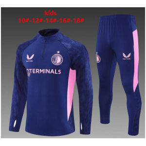 Kids Feyenoord Training Suit Royal 2025/26-cheap jerseys