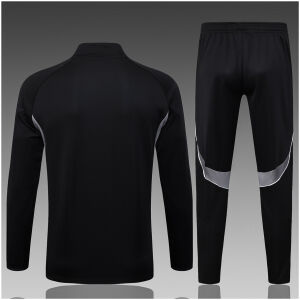 Kids Germany Jacket + Pants Training Suit Black 2025-cheap jerseys