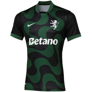 Mens Sporting Portugal Third Black Jersey 2025/26-cheap jerseys Mens Sporting Portugal Third Black Jersey 2025/26-cheap jerseys