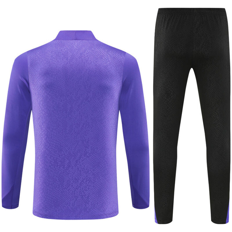 Mens Barcelona Training Suit Purple 2025/26-cheap jerseys