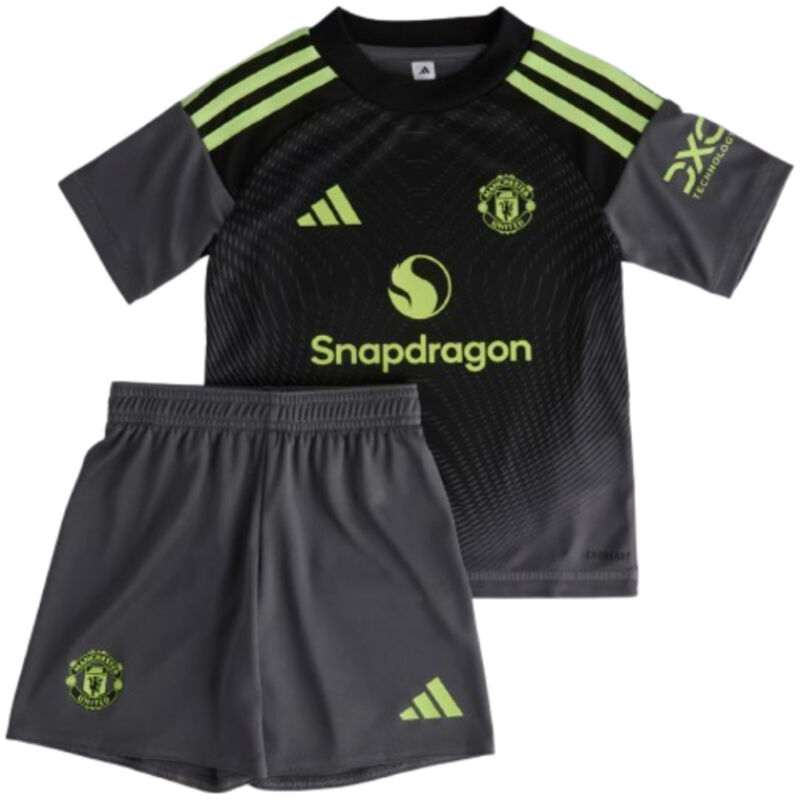 Kids Manchester United Goalkeeper Grey Jersey 2025/26-cheap jerseys