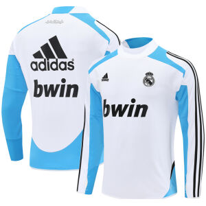 Mens Real Madrid Retro Training Top White 2012/13-cheap jerseys