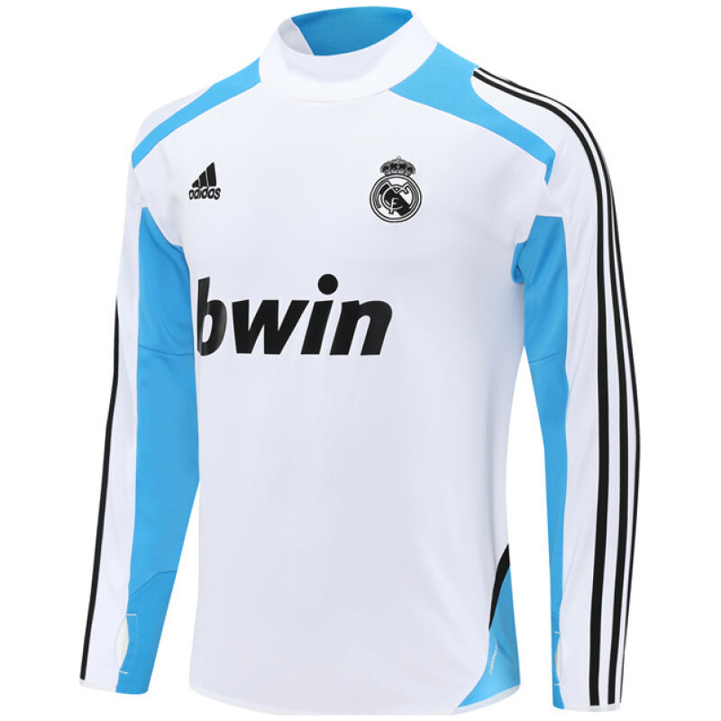 Mens Real Madrid Retro Training Top White 2012/13-cheap jerseys
