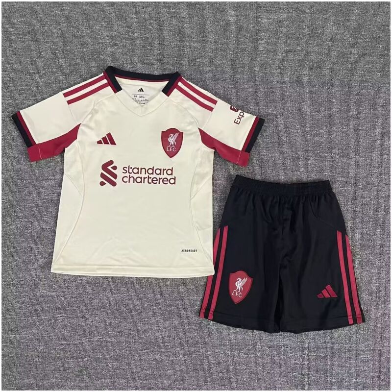 Kids Liverpool Away Jersey 2025/26-cheap jerseys