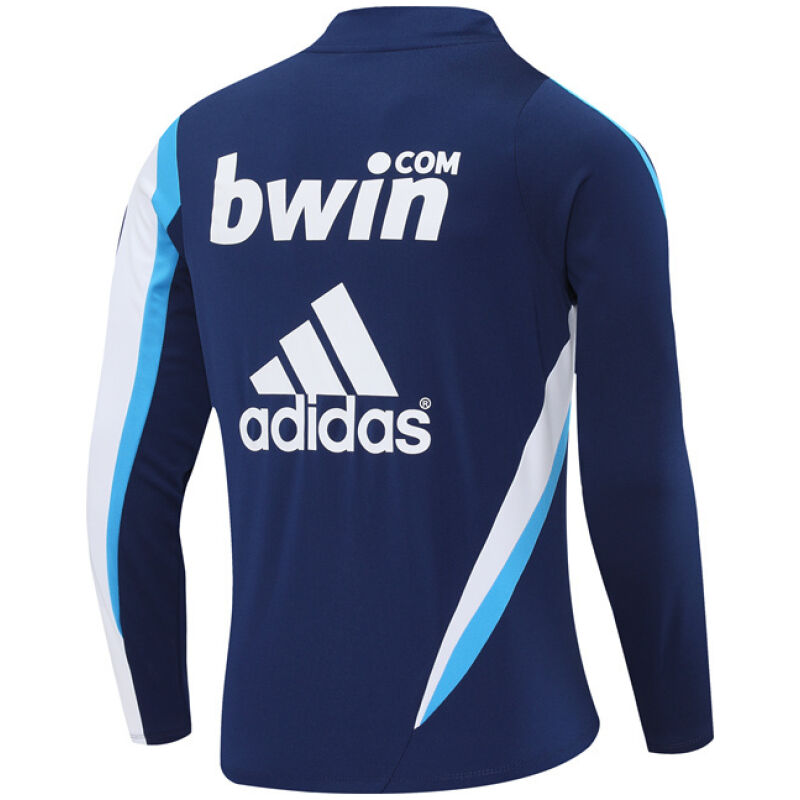 Mens Real Madrid Retro Training Top Royal 2009/10-cheap jerseys