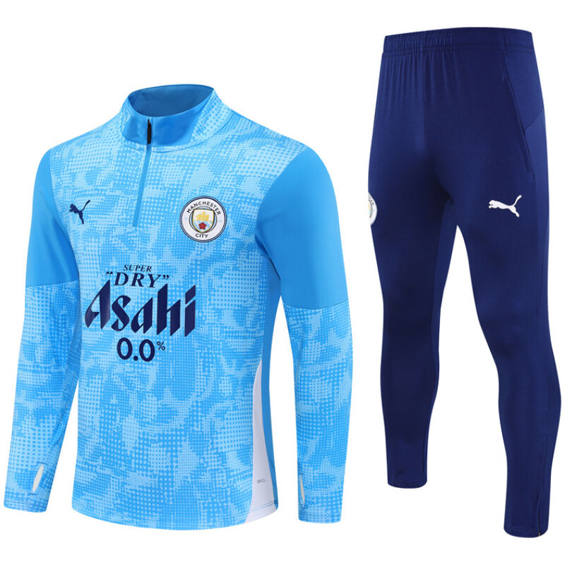 Mens Manchester City Training Suit Blue 2025/26-cheap jerseys