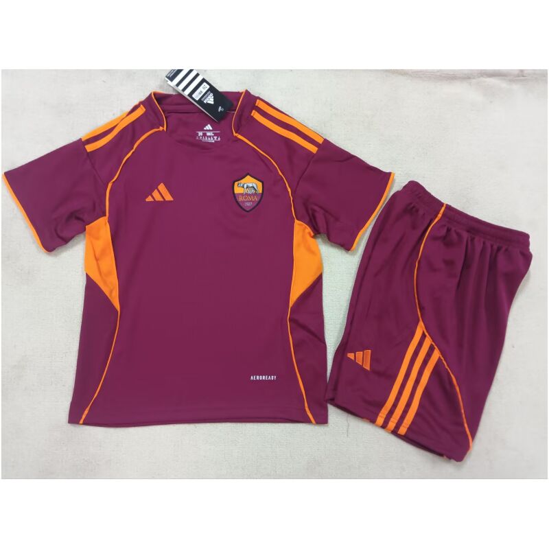 Kids Roma Home Jersey 2025/26-cheap jerseys
