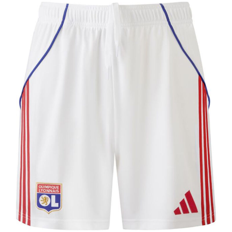 Mens Olympique Lyonnais Home Shorts 2025/26-cheap jerseys