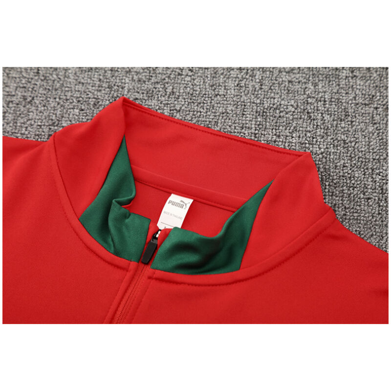 Mens Portugal Training Suit Red 2025-cheap jerseys